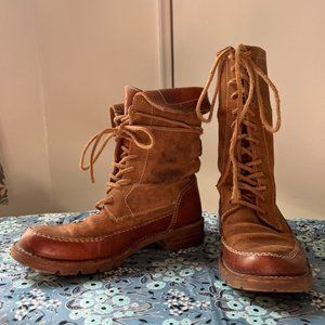 FRYE Dakota style MID CALF Lace up BOOT